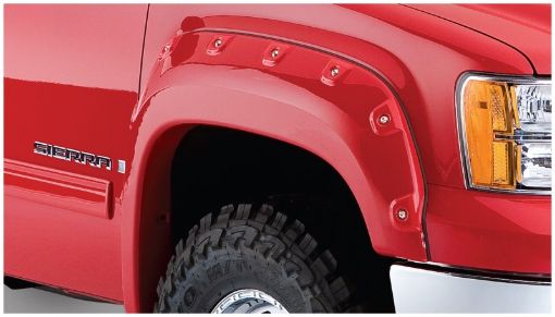Picture of Bushwacker 07 - 14 GMC Sierra 2500 HD Cutout Style Flares 2pc - Black