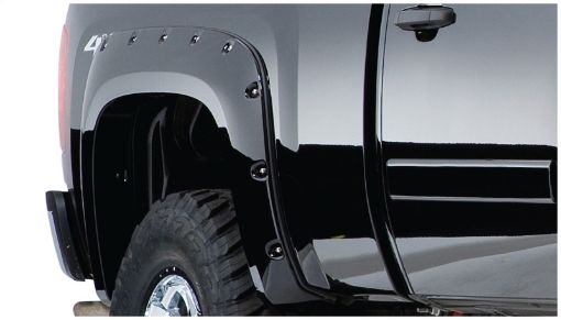 Picture of Bushwacker 84 - 90 Ford Bronco II Cutout Style Flares 2pc - Black