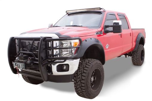 Picture of Bushwacker 11 - 16 Ford F - 250 Super Duty Cutout Style Flares 4pc - Black
