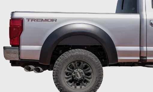 Picture of Bushwacker 99 - 10 Ford F - 250 Super Duty Styleside Extend - A - Fender Style Flares 2pc - Black