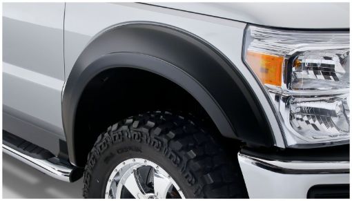 Picture of Bushwacker 11 - 16 Ford F - 250 Super Duty Styleside Extend - A - Fender Style Flares 2pc - Black