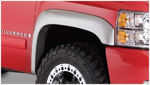 Picture of Bushwacker 07 - 14 Chevy Silverado 2500 HD Extend - A - Fender Style Flares 2pc - Black