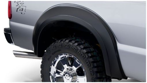 Picture of Bushwacker 92 - 14 Ford E - 250 Super Duty Extend - A - Fender Style Flares 2pc - Black