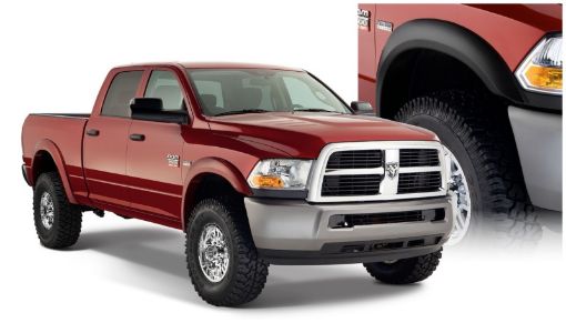 Picture of Bushwacker 10 - 18 Dodge Ram 2500 Fleetside Extend - A - Fender Style Flares 4pc 76.398.3in Bed - Black