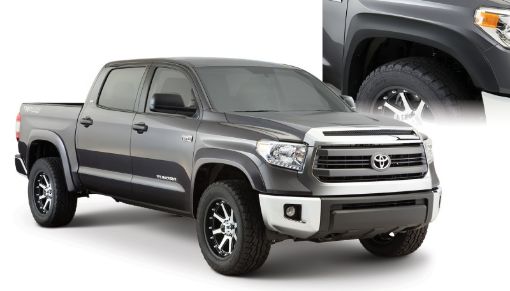 Picture of Bushwacker 14 - 18 Toyota Tundra Fleetside Extend - A - Fender Style Flares 4pc - Black