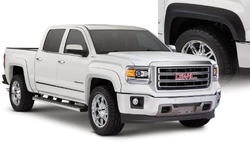 Picture of Bushwacker 14 - 15 GMC Sierra 1500 Extend - A - Fender Style Flares 4pc - Black