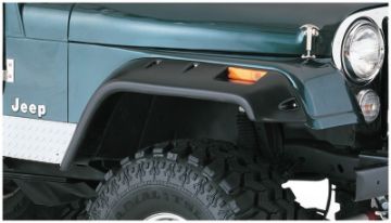 Picture of Bushwacker 59 - 83 Jeep CJ5 Cutout Style Flares 2pc - Black