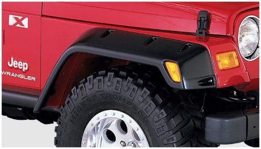 Picture of Bushwacker 97 - 06 Jeep TJ Max Pocket Style Flares 2pc - Black