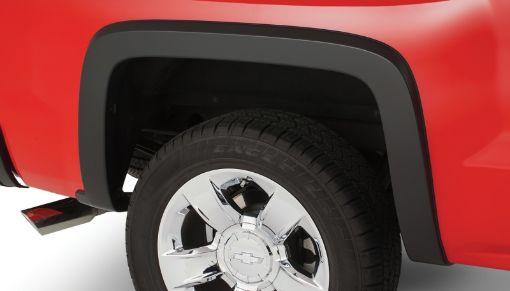 Picture of Bushwacker 07 - 13 Chevy Silverado 1500 Fleetside OE Style Flares 2pc 78.797.6in Bed - Black