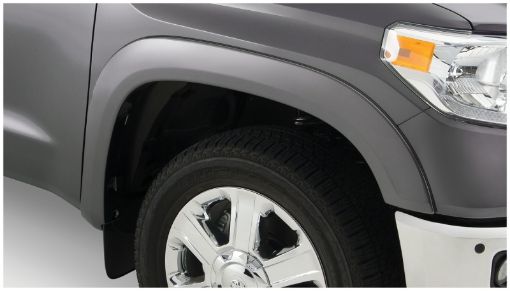 Picture of Bushwacker 14 - 18 Toyota Tundra OE Style Flares 2pc Fits w Factory Mudflap - Black
