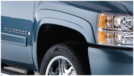 Picture of Bushwacker 07 - 14 Chevy Silverado 2500 HD OE Style Flares 2pc - Black