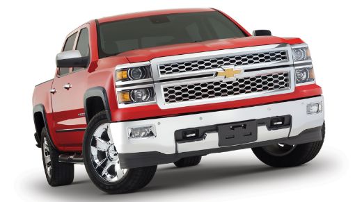 Picture of Bushwacker 15 - 18 Chevy Silverado 2500 HD Fleetside OE Style Flares 4pc 78.897.8in Bed - Black