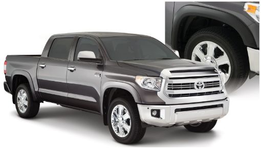 Picture of Bushwacker 14 - 18 Toyota Tundra Fleetside OE Style Flares 4pc 66.778.797.6in Bed - Black