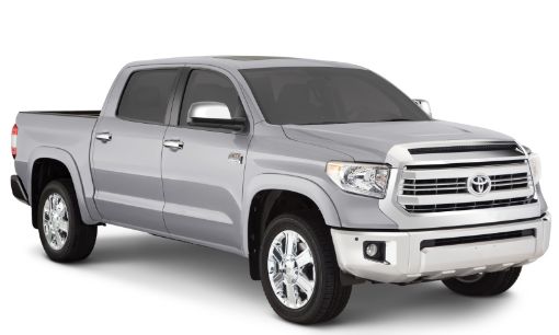 Picture of Bushwacker 16 - 18 Toyota Tundra Fleetside OE Style Flares - 4 pc 66.778.797.6in Bed - Silver Sky