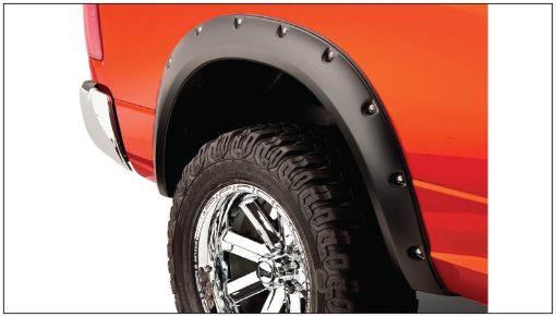 Picture of Bushwacker 10 - 18 Dodge Ram 2500 Fleetside Pocket Style Flares 2pc 67.476.396.3in Bed - Black
