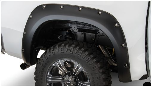 Picture of Bushwacker 07 - 13 Toyota Tundra Fleetside Pocket Style Flares 2pc 66.778.797.6in Bed - Black