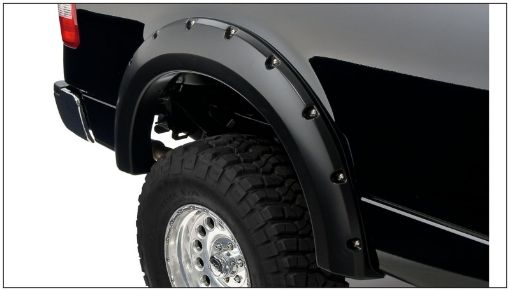 Picture of Bushwacker 04 - 08 Ford F - 150 Styleside Pocket Style Flares 2pc 66.078.096.0in Bed - Black