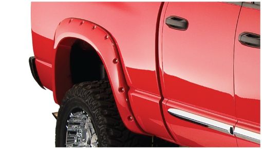 Picture of Bushwacker 06 - 08 Dodge Ram 1500 Fleetside Pocket Style Flares 2pc 97.998.3in Bed - Black