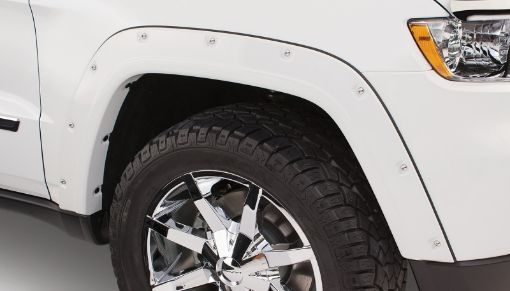 Picture of Bushwacker 11 - 18 Jeep Grand Cherokee Pocket Style Flares 2pc Does Not Fit SRT8 - Black