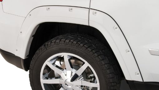 Picture of Bushwacker 11 - 18 Jeep Grand Cherokee Pocket Style Flares 2pc Does Not Fit SRT8 - Black