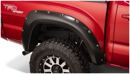 Picture of Bushwacker 12 - 15 Toyota Tacoma Fleetside Pocket Style Flares 2pc 60.3in Bed - Black