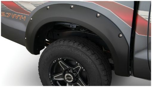 Picture of Bushwacker 11 - 13 Toyota Hilux Pocket Style Flares 2pc 59.8in Bed - Black