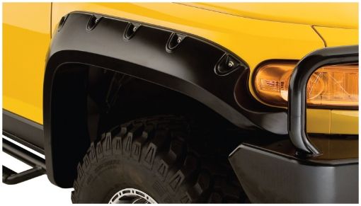 Picture of Bushwacker 07 - 14 Toyota FJ Cruiser Pocket Style Flares 2pc - Black