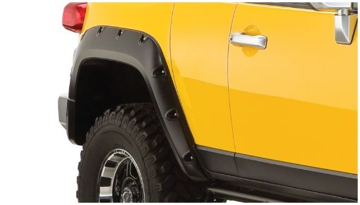 Picture of Bushwacker 07 - 14 Toyota FJ Cruiser Pocket Style Flares 2pc - Black