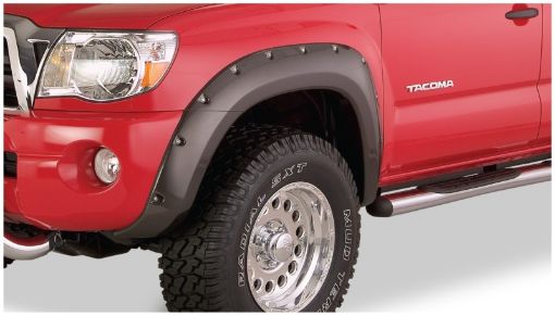 Picture of Bushwacker 05 - 11 Toyota Tacoma Pocket Style Flares 2pc - Black