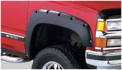 Picture of Bushwacker 88 - 99 Chevy C1500 Pocket Style Flares 2pc - Black