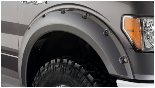 Picture of Bushwacker 09 - 14 Ford F - 150 Pocket Style Flares 2pc - Black