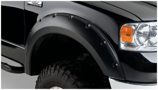 Picture of Bushwacker 04 - 08 Ford F - 150 Pocket Style Flares 2pc - Black