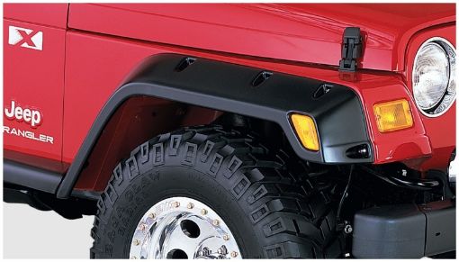 Picture of Bushwacker 97 - 06 Jeep TJ Pocket Style Flares 2pc - Black