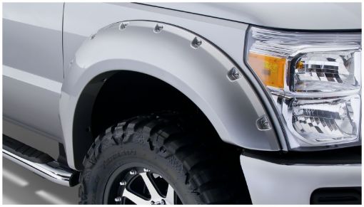 Picture of Bushwacker 11 - 16 Ford F - 250 Super Duty Styleside Pocket Style Flares 4pc 98.081.8in Bed - Black