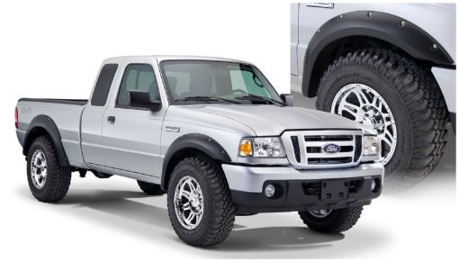 Picture of Bushwacker 93 - 11 Ford Ranger Styleside Pocket Style Flares 4pc 72.084.0in Bed - Black