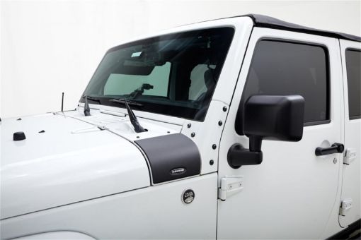 Picture of Bushwacker 07 - 18 Jeep Wrangler Trail Armor Cowl Cover - Black