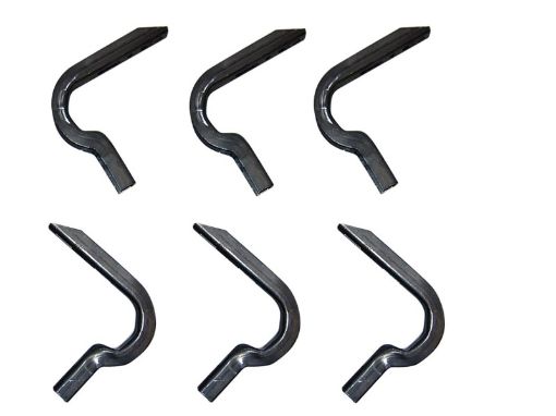 Picture of Lund 04 - 14 Ford F - 150 SuperCab (90in) EZ Running Board Mounting Bracket Kit - Brite