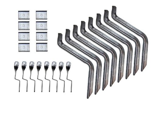 Picture of Lund 96 - 99 Chevy Tahoe EZ Running Board Mounting Bracket Kit - Brite