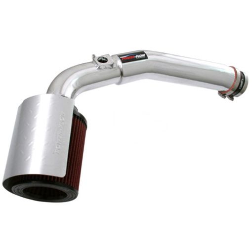 Picture of Injen 04 - 06 Colorado Canyon 3.5L 5 Cyl. (incl. Diamond plate heat shield) Wrinkle Black Power - Flow