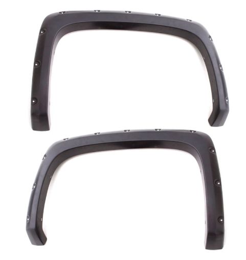 Picture of Lund 15 - 17 Ford F - 150 RX - Rivet Style Smooth Elite Series Fender Flares - Black (2 Pc.)