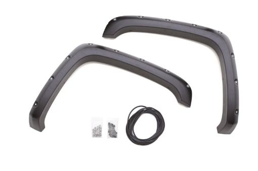 Picture of Lund 07 - 13 Chevy Silverado 1500 RX - Rivet Textured Elite Series Fender Flares - Black (2 Pc.)