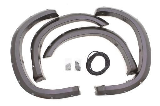 Picture of Lund 07 - 13 Toyota Tundra RX - Rivet Style Smooth Elite Series Fender Flares - Black (4 Pc.)