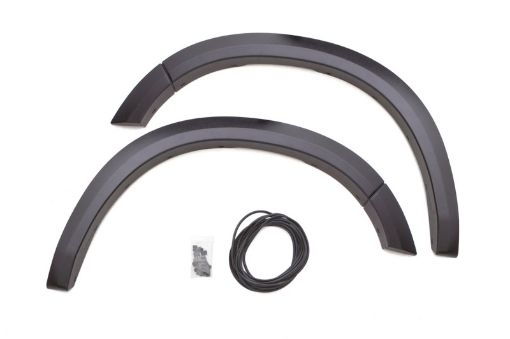 Picture of Lund 10 - 17 Dodge Ram 2500 SX - Sport Style Textured Elite Series Fender Flares - Black (2 Pc.)