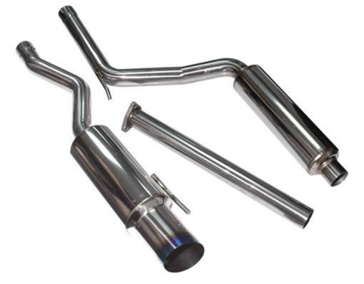 Picture of Injen 06 - 09 Civic Si Coupe Only 60mm Cat - back Exhaust w Titanium Tip
