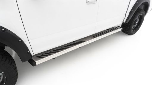 Picture of Lund 15 - 18 Ford F - 150 SuperCrew Summit Ridge 2.0 Running Boards - Stainless