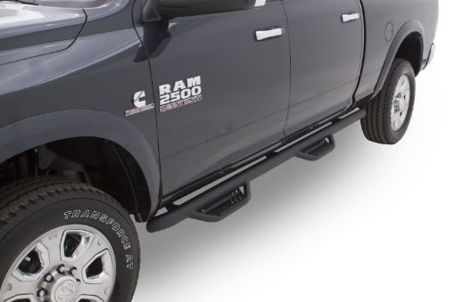 Picture of Lund 09 - 15 Dodge Ram 1500 Crew Cab (Built Before 7115) Terrain HX Step Nerf Bars - Black