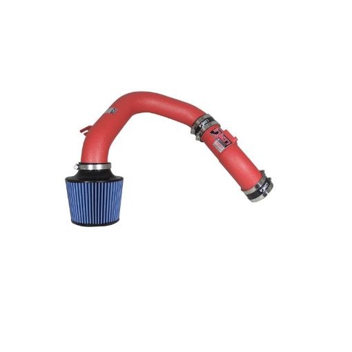 Picture of Injen 04 - 07 STi 06 - 07 WRX 2.5L Wrinkle Red Cold Air Intake