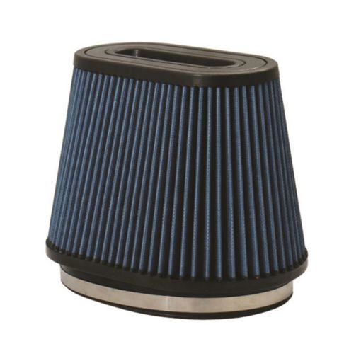 Picture of Injen AMSOIL Ea Nanofiber Dry Air Filter - 8 12 Oval Filter 9 12 Base 6 14 Tall 8 Top