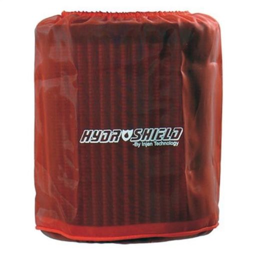 Picture of Injen Red Water Repellant Pre - Filter fits X - 1022 6 - 12in Base 8in Tall 5 - 12in Top