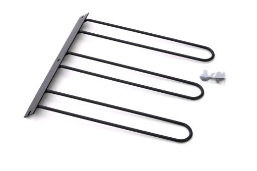 Picture of Lund Universal Cargo Bike Attachment 20x60 Non - Folding Steel Carrier - Black